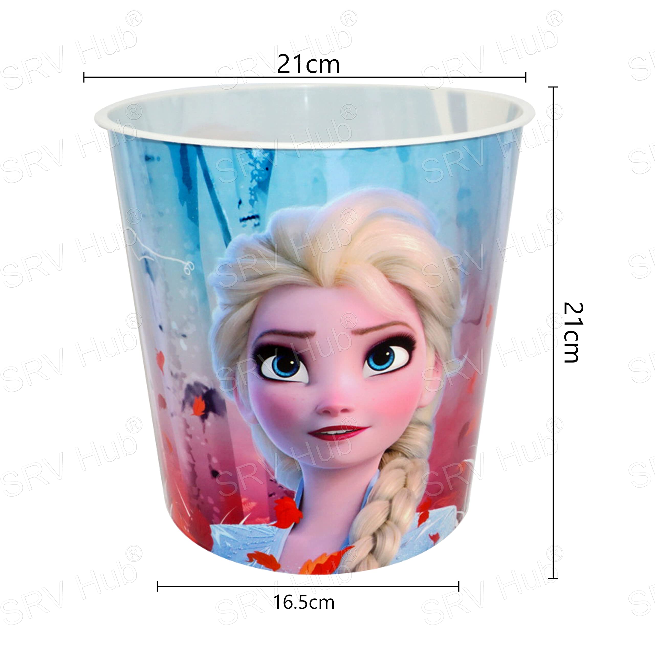 Frozen II Trash Can for Kids 8.25
