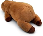 Weighted Capybara Plush Pillow, 30cm Soft Weighted Capibara Stuffed Animal Plush Toy, Cute Sleeping Capybara Doll Gift for Adults Kids Girls Boys Bedroom Sofa Décor