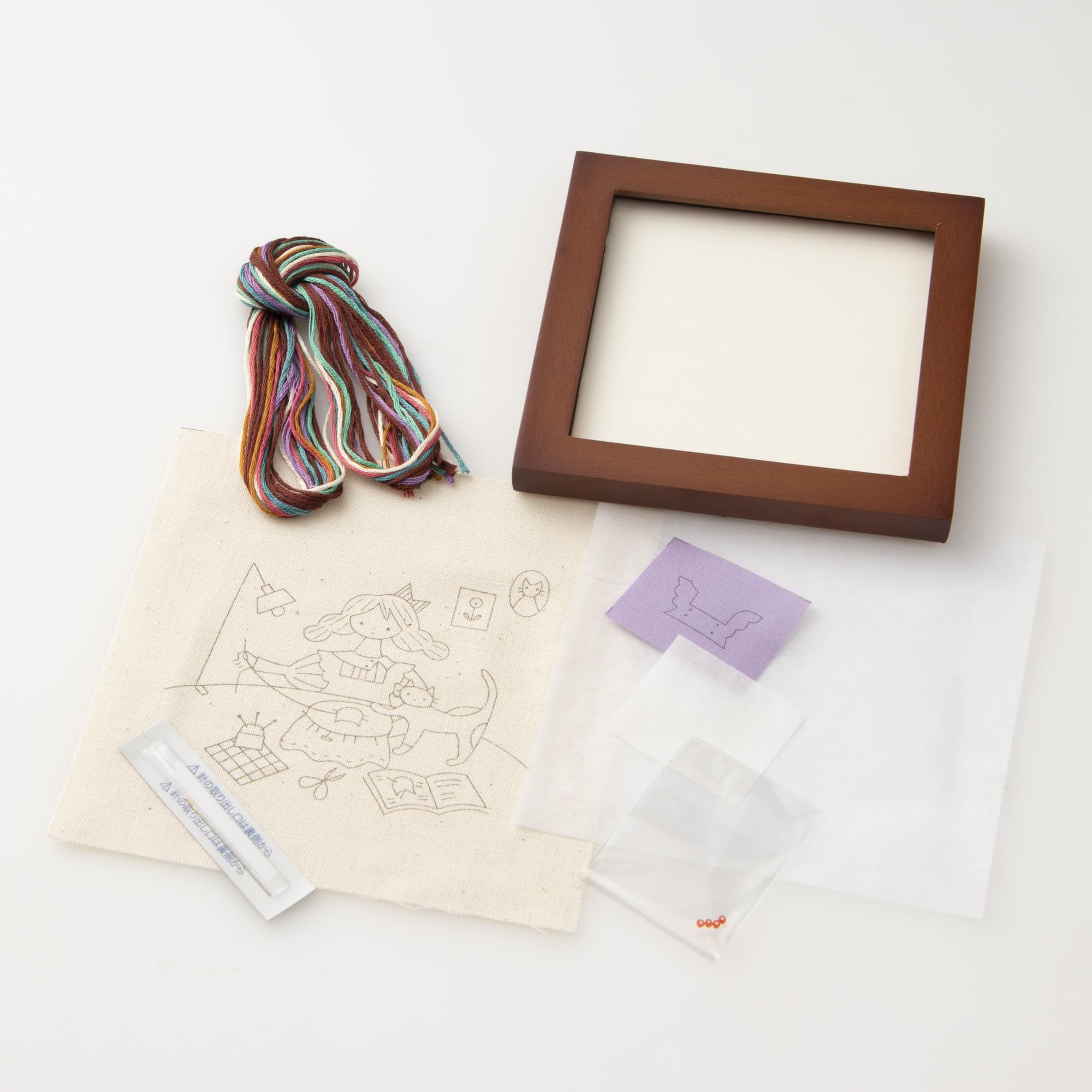 LECIEN SEWING 833 Embroidery Kit for Everyday Cat Living - 5