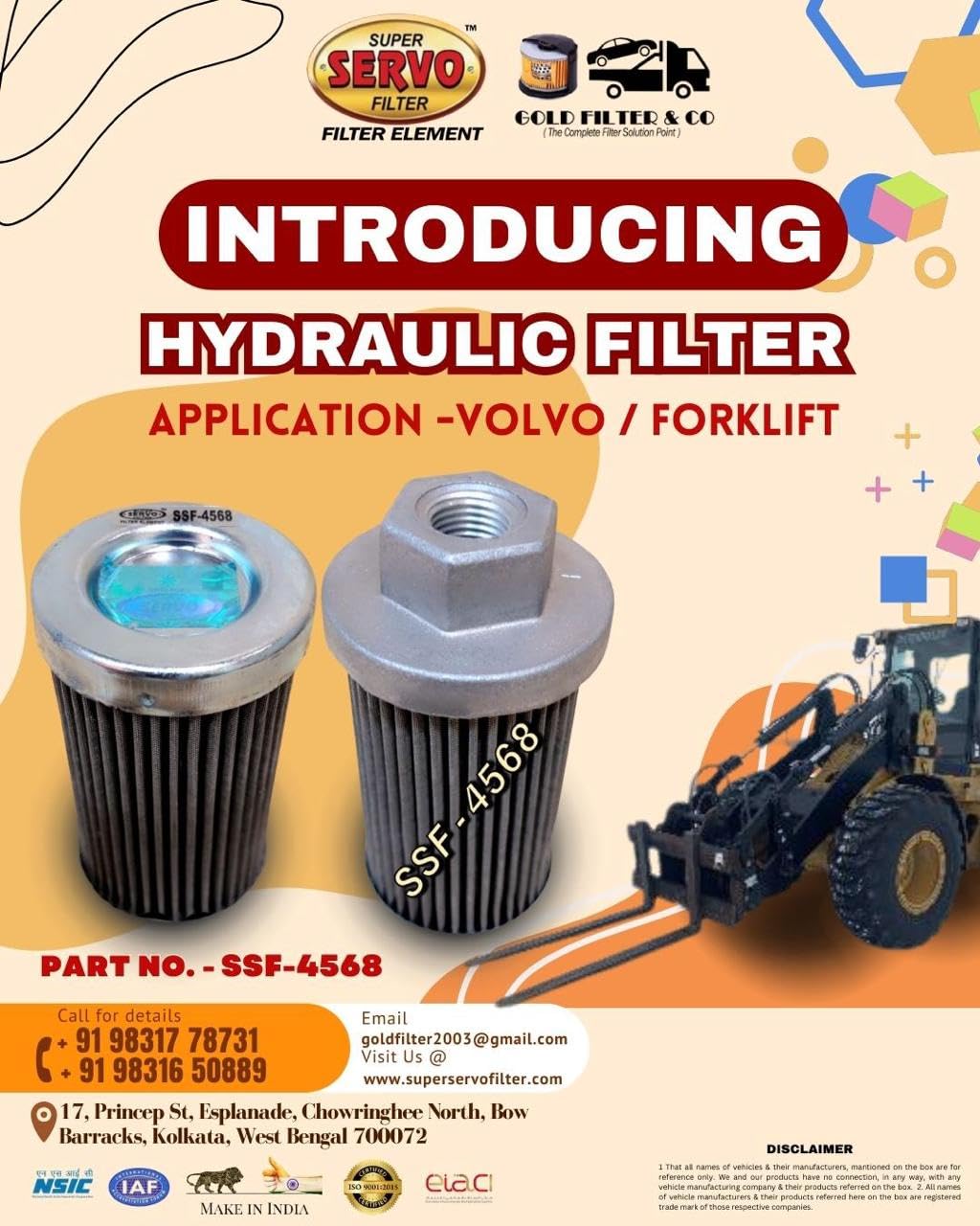 SUPER SERVO FILTERS SSF-4568 NUT FILTER STRAINER 0.25 CONNECTION-image-46