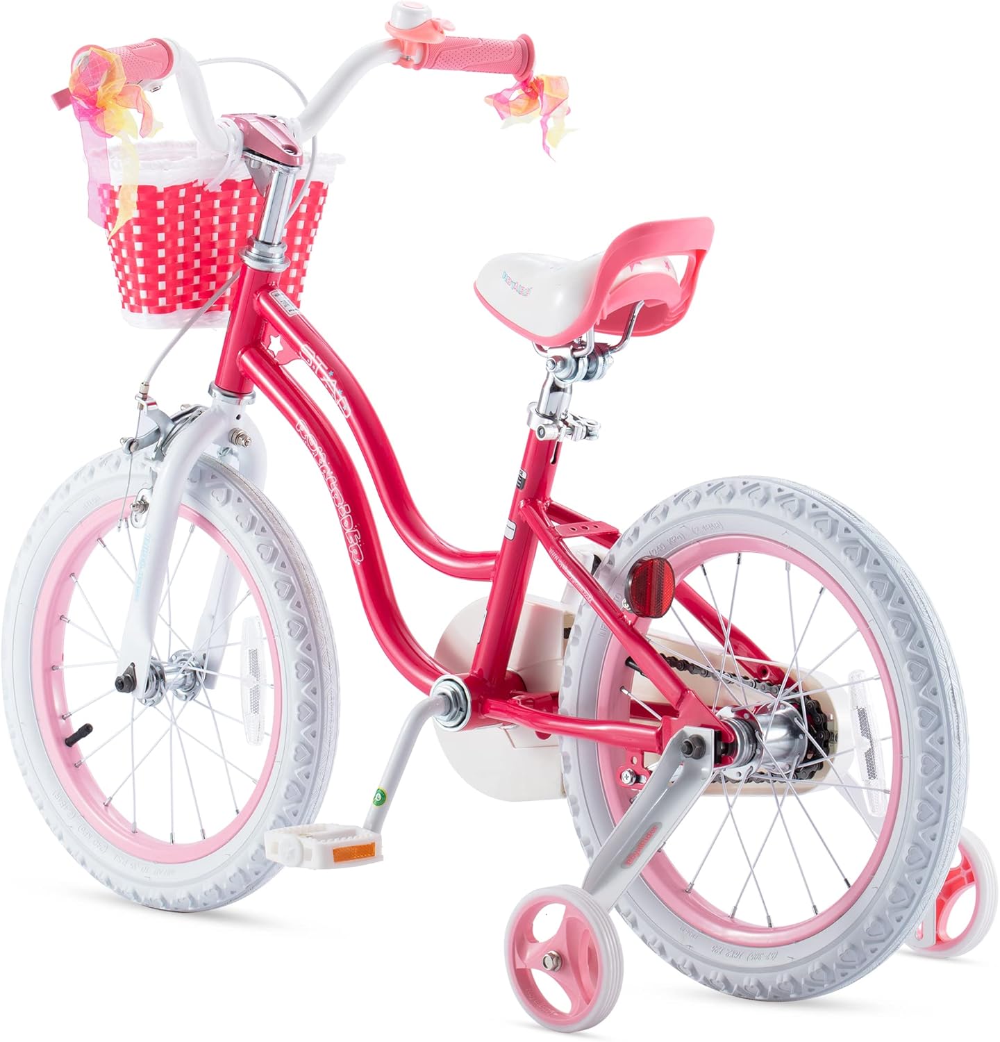 Flаѕh Dеаlѕ - 70% оƒƒ RoyalBaby Stargirl Kids Bike Girls 12 14 16 18 20 Inch Children's Bicycle with Basket for Age 3-12 Years