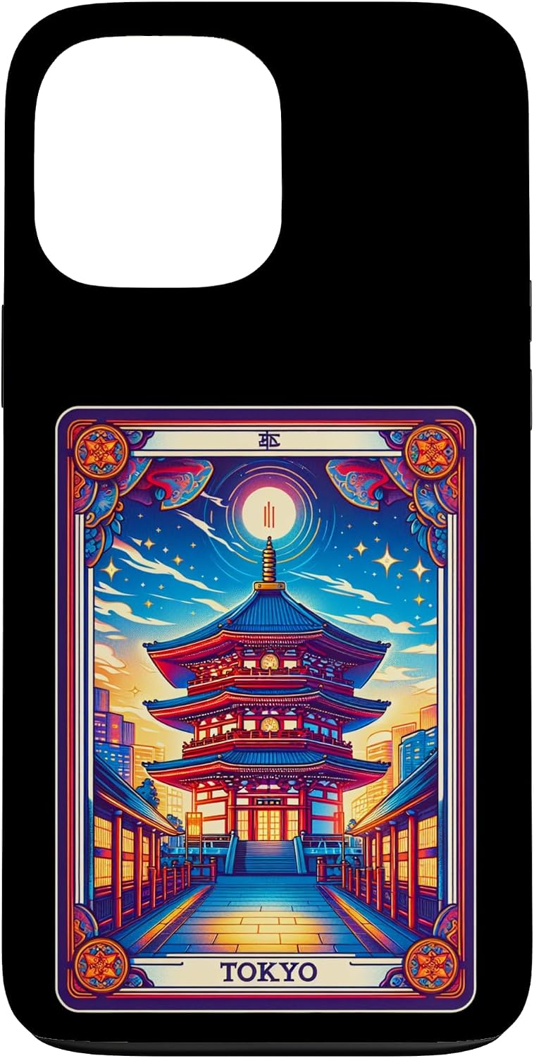 Tokyo Japan and Senso Ji Temple Case for iPhone 13 Pro Max