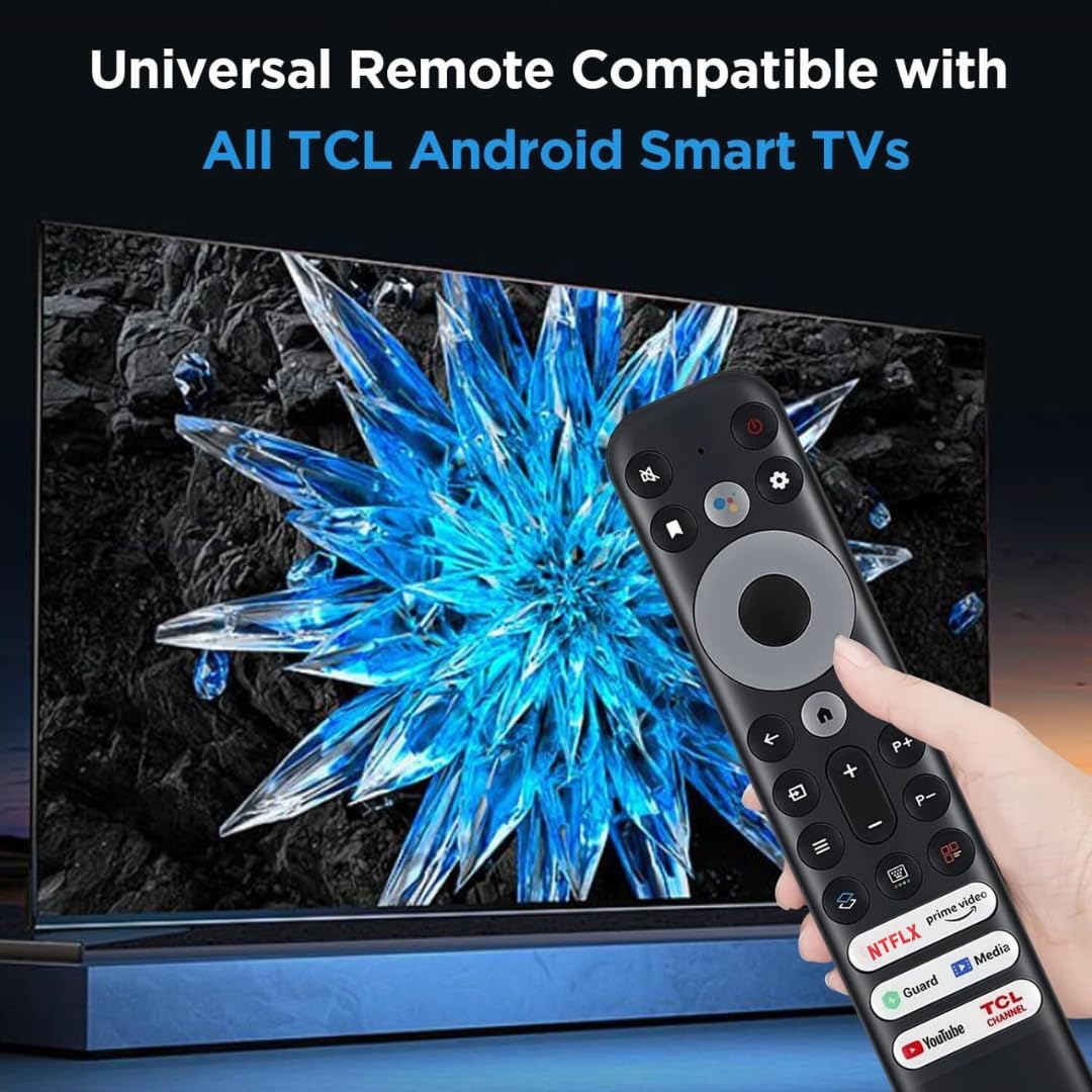 K2ORA™ Remote Compatible for TCL & iFFALCON Android Smart TV – Replacement for LED, QLED, 4K UHD & TCL Mini LED TVs | Non-Voice IR Remote Control | 6 OTT Hotkeys — Amazon image 3