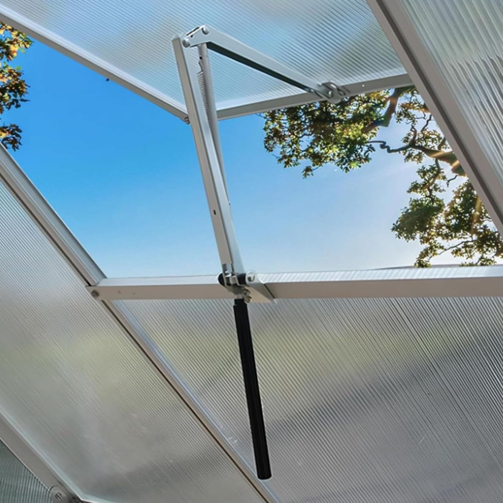 Abridor automático de ventanas, ventilación solar sensible al calor para invernaderos y marcos fríos, ventilación automática de doble resorte