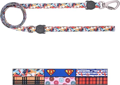 PetANTastic Durable Soft & Heavy Duty Dog Leash with Various Fashionable Design and Super Hook Lock Technology, Comfort Pet Leash for Dogs, Cats, Girls, Boys, Puppy, Adults - Small