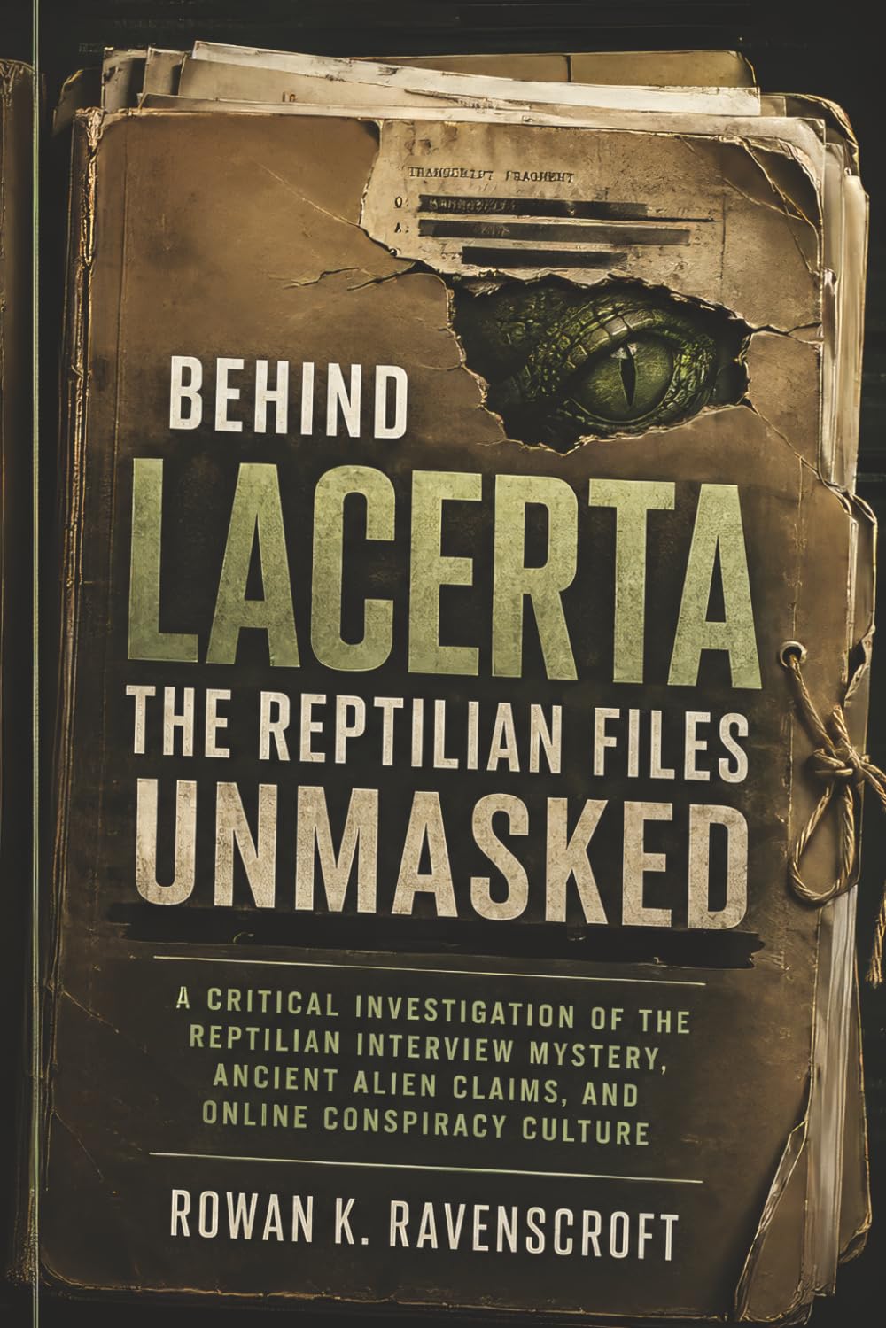 Behind Lacerta the Reptilian Files Unmasked: A Critical Investigation of the Reptilian Interview Mystery, Ancient Alien Claims, and Online Conspiracy Culture