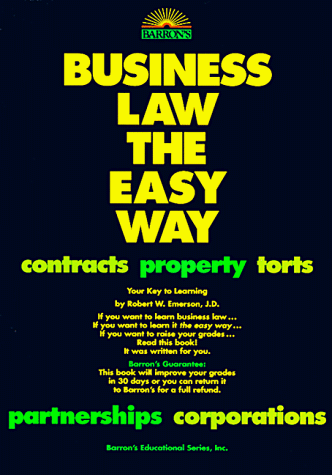 Business Law the Easy Way