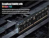 Vista 6 de KLEVV Urbane V RGB DDR5 32GB (2x16GB) 6000MHz CL30 SK Hynix A-Die 1.35V Memoria RAM de escritorio para juegos XMP 3.0 / AMD Expo Ready