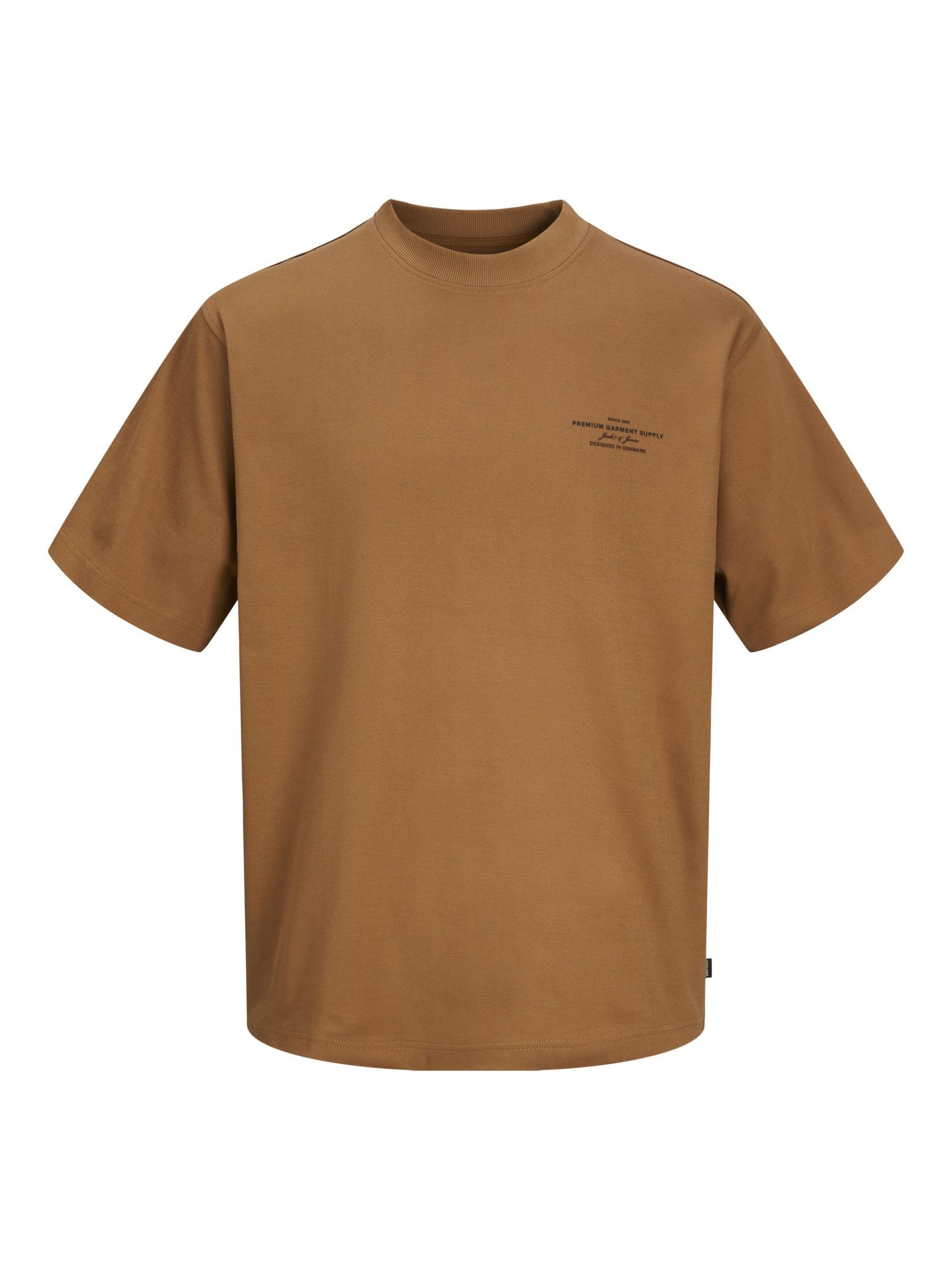 JACK & JONES Men's Jprblachad Branding SS Crew Neck Tee Sn