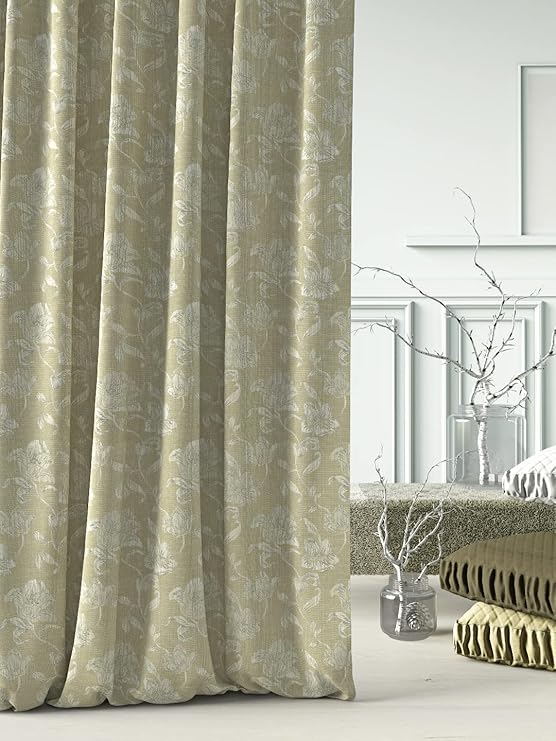 Buy DDECOR Live beautiful D'Decor Readymade Jacquards Curtains for Door