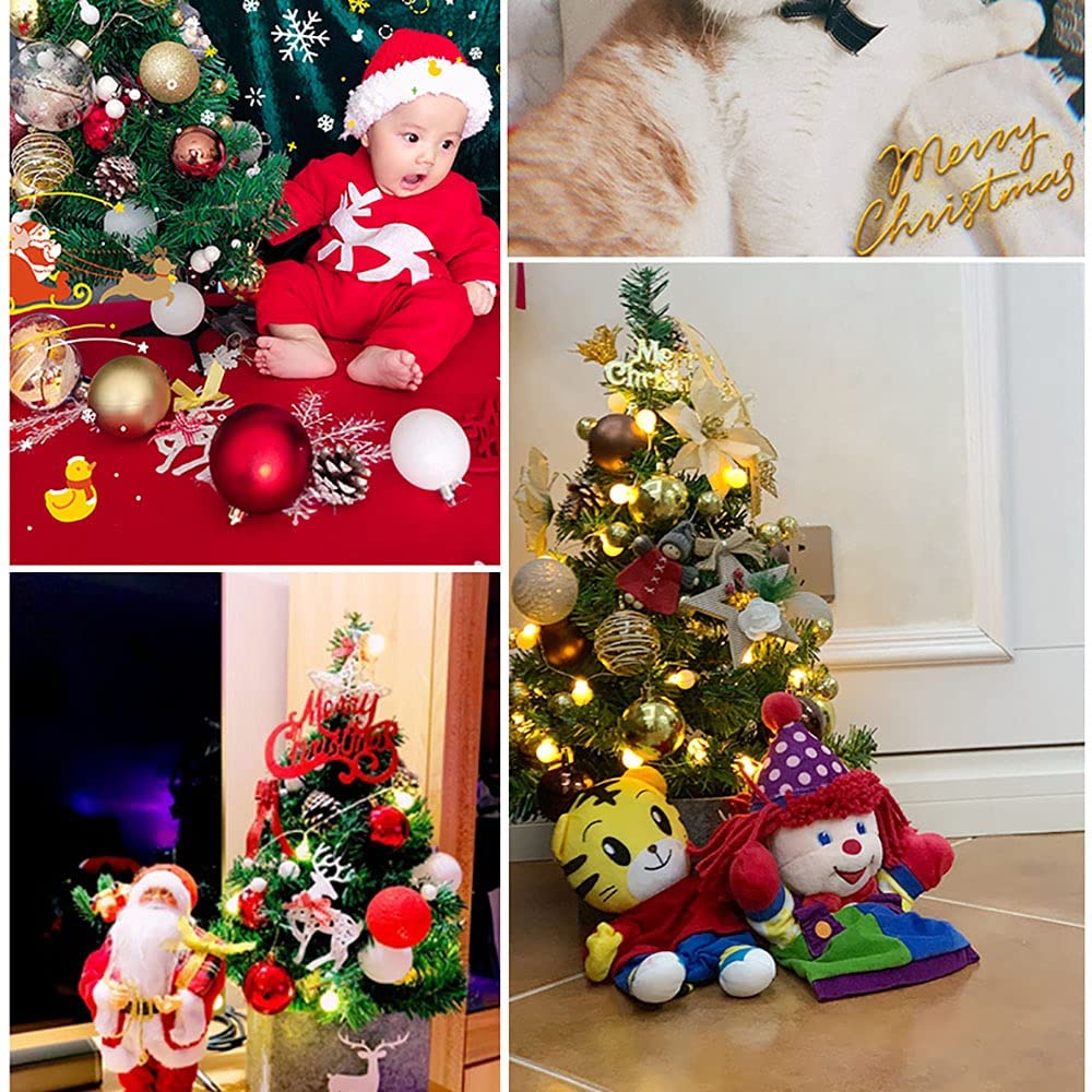 Amazon.co.jp: 小さなクリスマスツリー、ミニ45/60/90 / 120cm