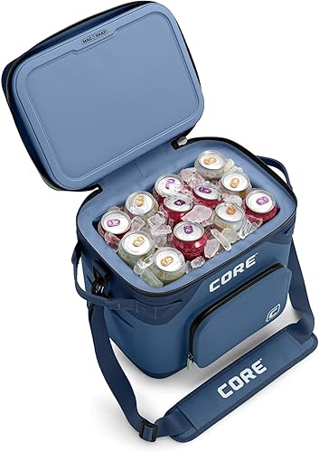 Miniatura 17 de CORE - Bolsa de enfriador suave a prueba de fugas magnética con cremallera impermeable | Bolsa aislada enfriador portátil | Mejor enfriador suave