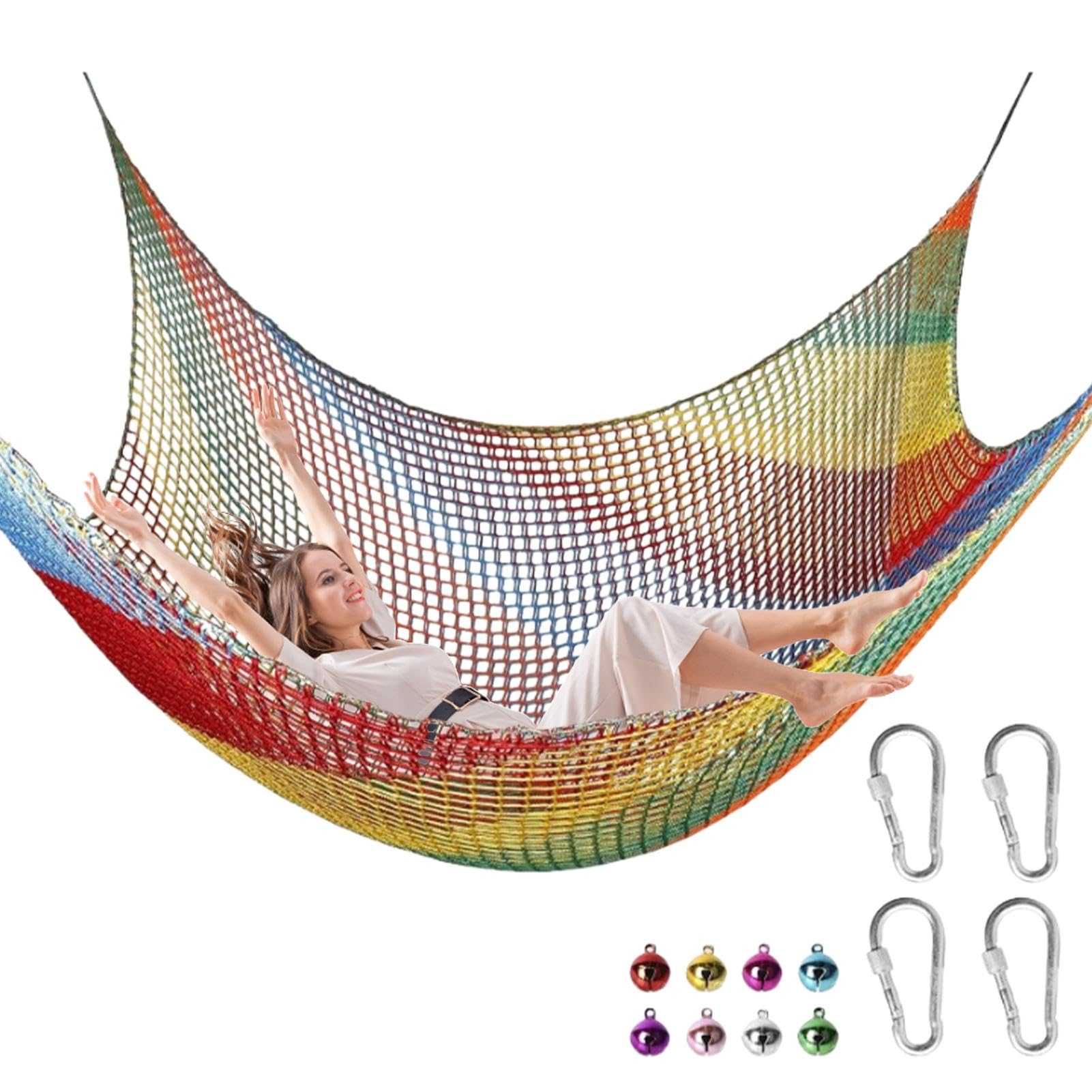 Red de carga de escalada | Red de seguridad para parque infantil