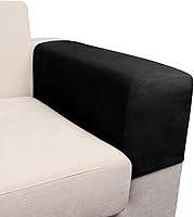 Vista 53 de Funda para Sofá de Terciopelo Elástico Funda de Cojín de Sofá 1 Pieza - Funda Elástica Lavable para Asiento o Respaldo, Fundas de Asiento para Sofás