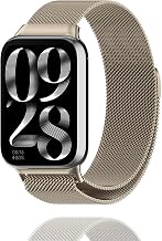Replacement Band for Xiaomi Smart Band 9 Pro / 8 Pro / Redmi Watch 5 / Redmi Watch 4, Compatible Xiaomi Smart Band, Magnetic Strap, Stainless Steel Mesh, Breathable, Adjustable Length, Unisex