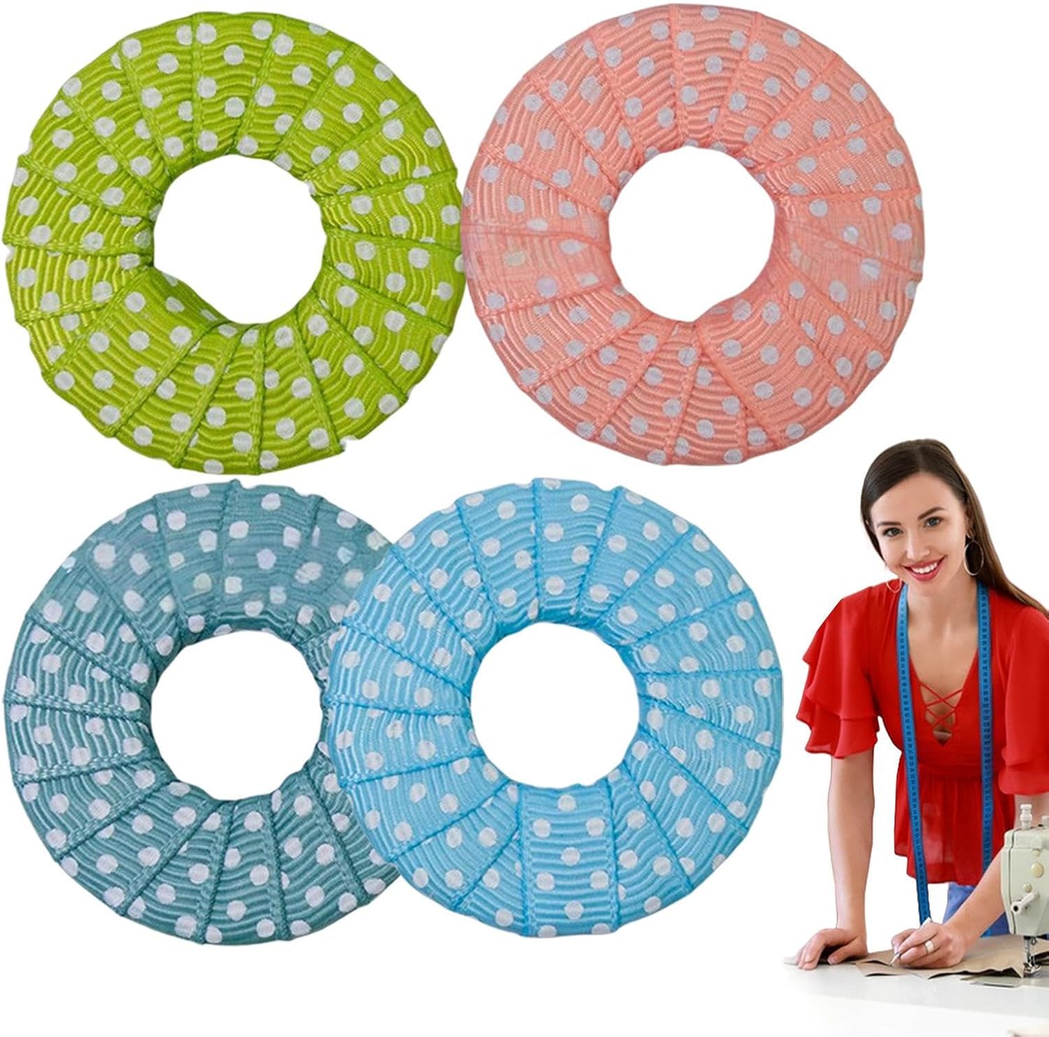 Pattern Weights - 1.97x1.97 inches Dressmaking Supplies Embroidery Tools | 4 Pieces Dress Weights for Cutting Cloth Quilting Hemming Upholstery Making Craft Projects