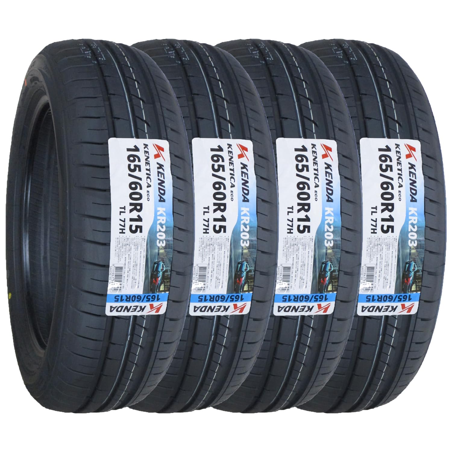 Amazon.co.jp: KENDA(ケンダ) サマータイヤ KR203 165/60R15 77H 4本