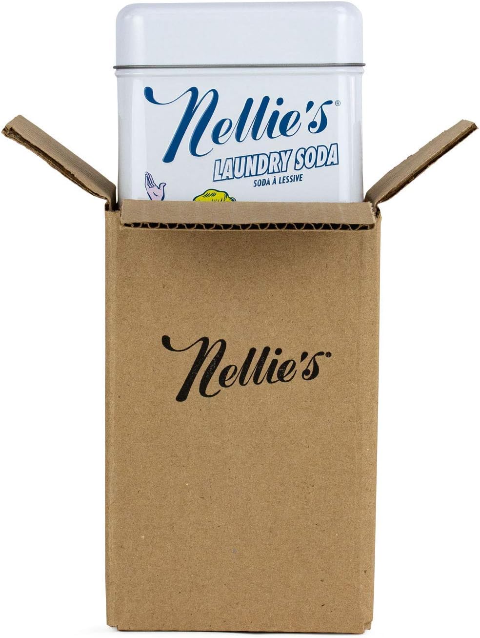 Nellie's All-Natural Non-Toxic Vegan Powdered Laundry Detergent, 100 Loads (3.3 Pound) Fresh Scent,Pack of 1 : Health & Household