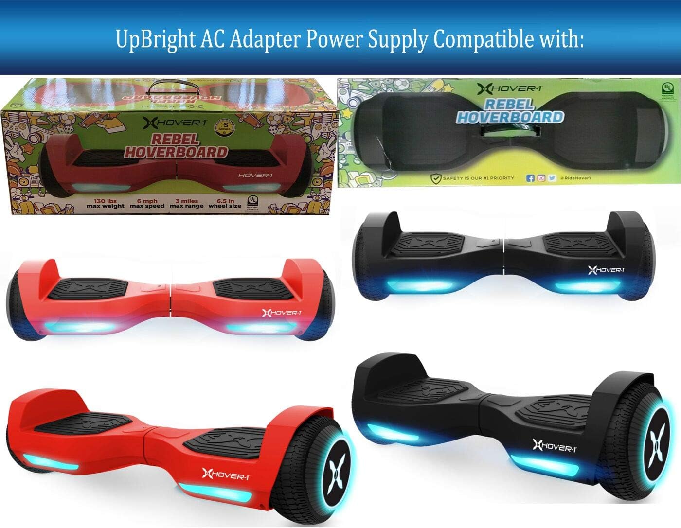 AC UPBRIGHT adapter compatible with X HCO-COV-1-REBL REBEL 25.2V 2.0Ah of Litili Litili Litili for Hover Scooter Electric Dsa-Rebl-BLK XHOV-18A-2940400U FY0132940400 CP294040A 29.4VDC Power Charger Power Charger Power Charger Power Charger 3 71G8LjeeEUL. AC SL1400