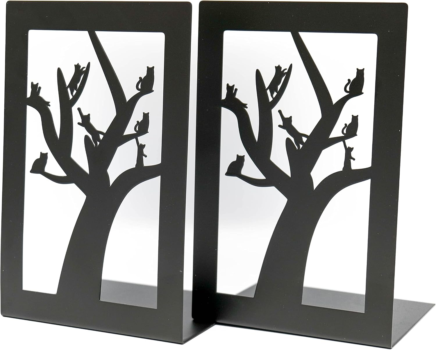 JJA Bookends 1 Pair, Book Organizer Holder Binder Dividers