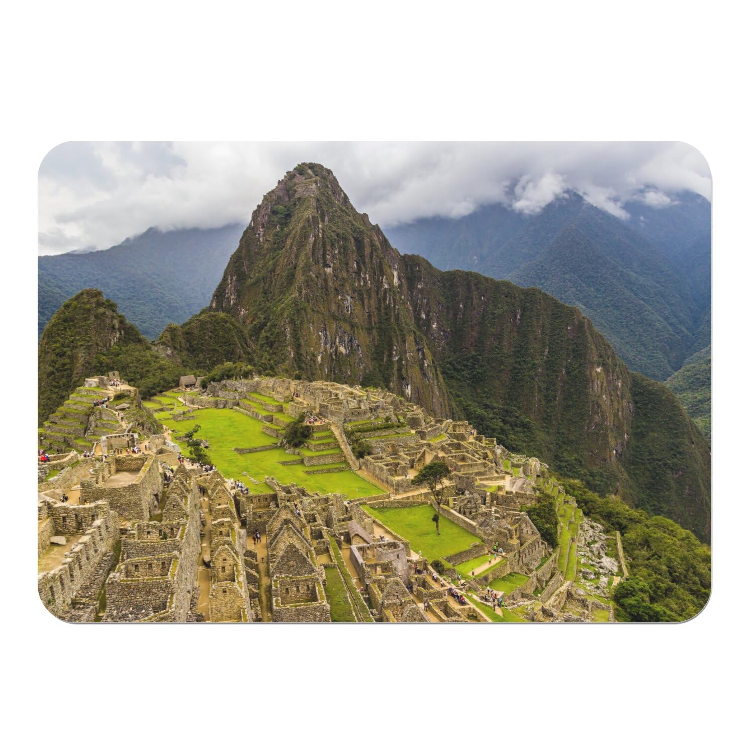 Napperons Machu Picchu en liège pour repas de famille et dîner thématique voyage