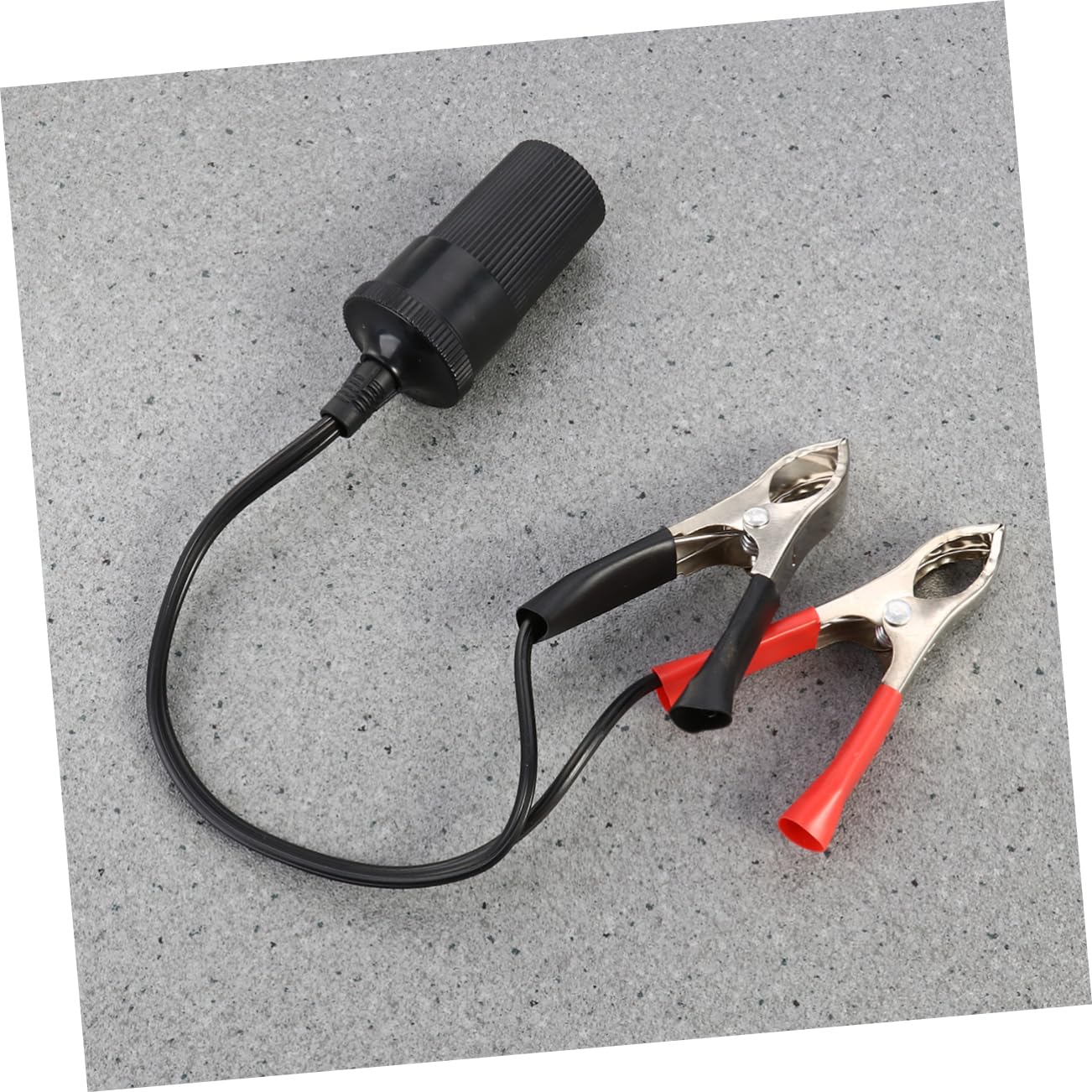 Clip de Batterie Automobile 12v, Adaptateur Prise Allume-cigare Noir