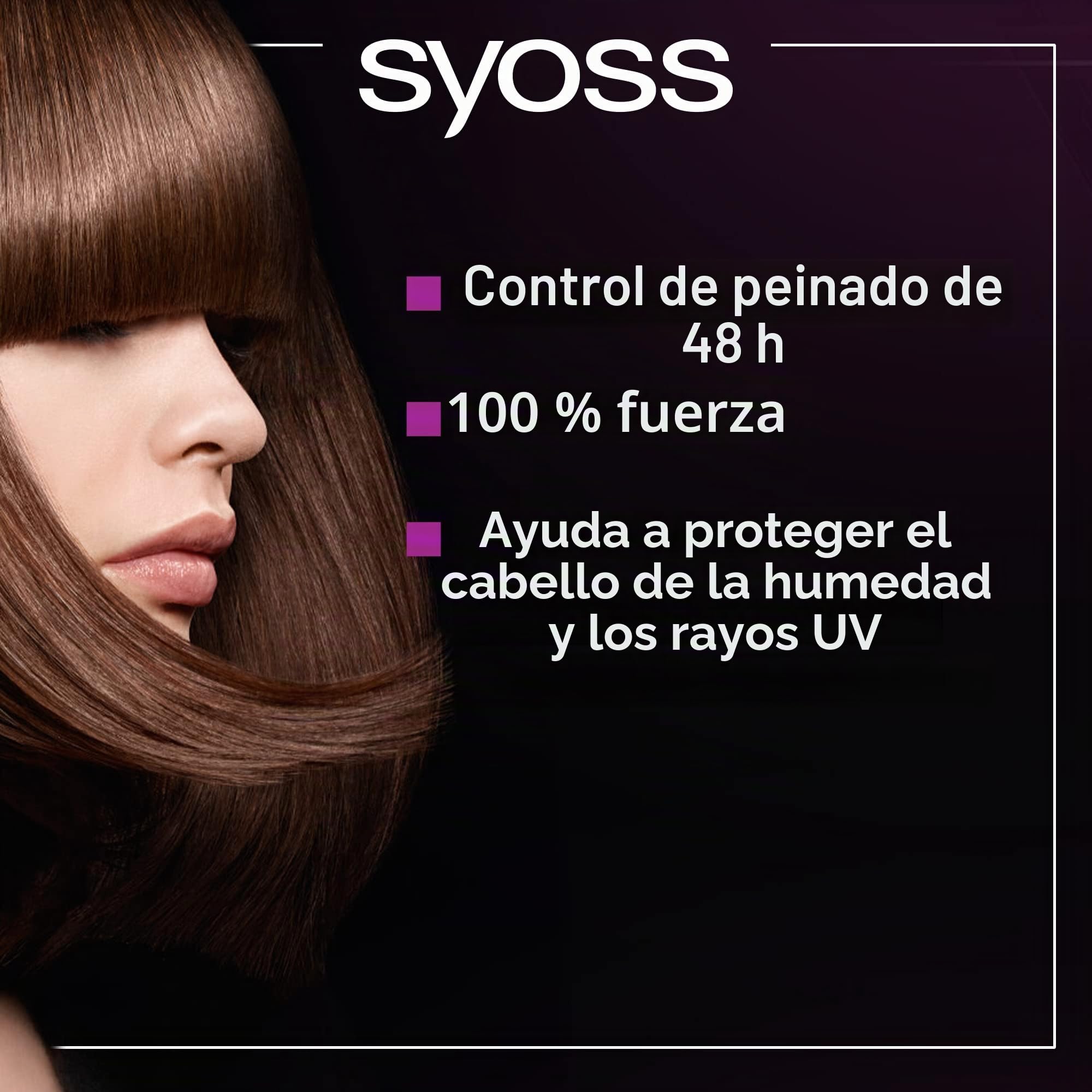 syoss pelo Spray ceramida Complex grados 5 de retención, megapotentes, 6 pack (6 x 400 ml)