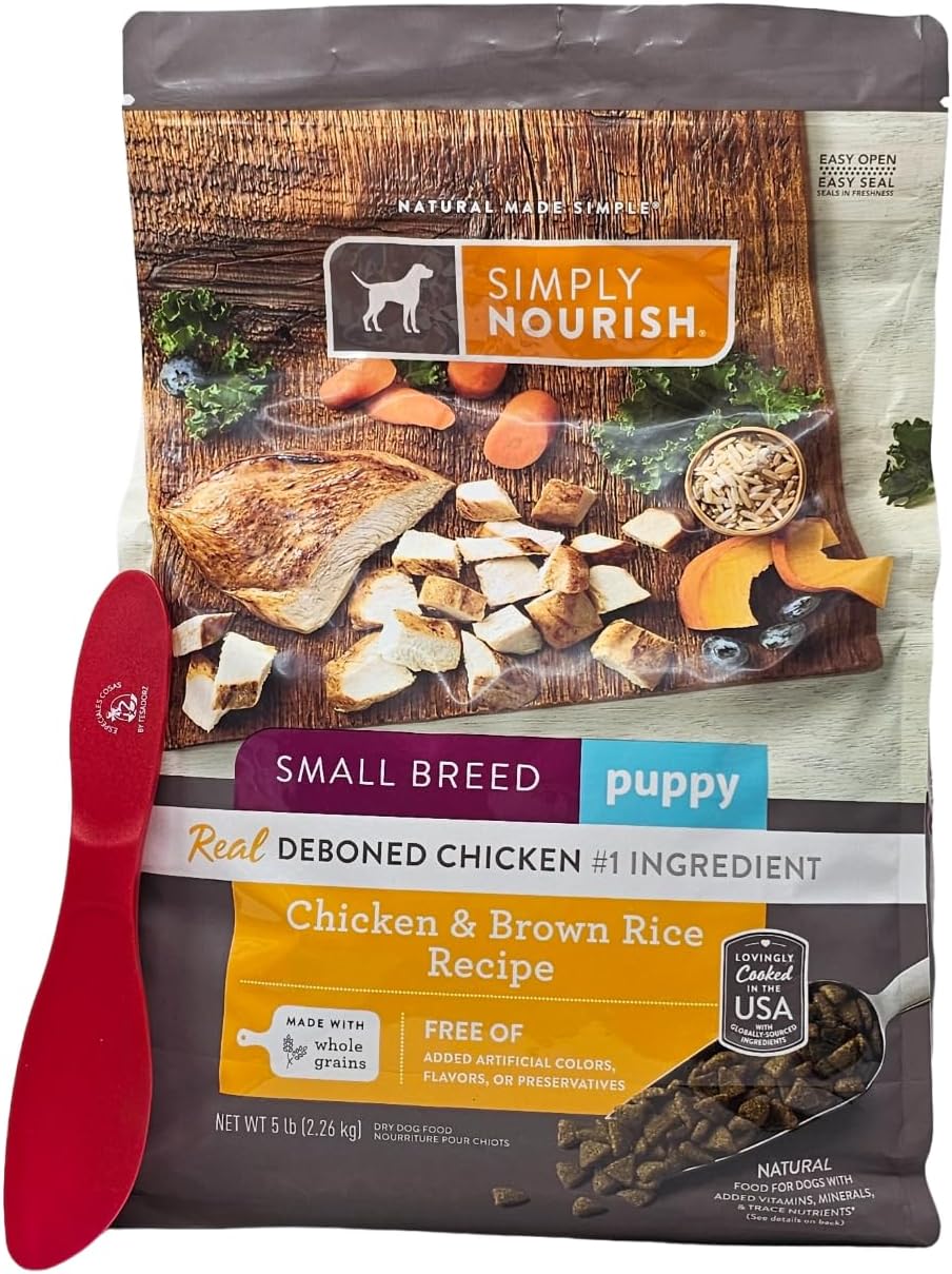 SIMPLY NOURISH Small Breed Puppy Dry Dog Food Chicken