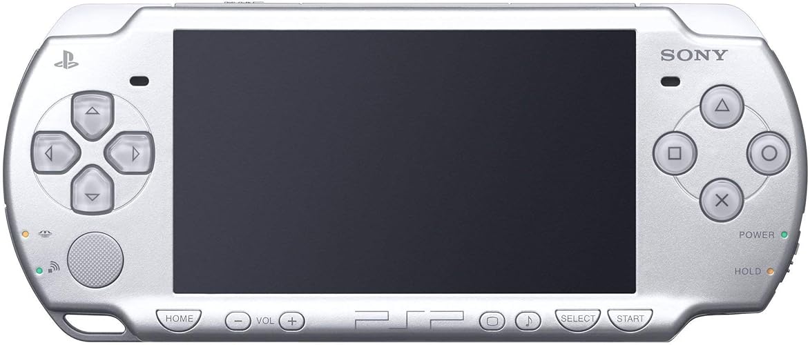 Sony Playstation Portable PSP 3000 Series Handheld Gaming Console System (Mystic Silver) (Renewed) - Mystic Silver