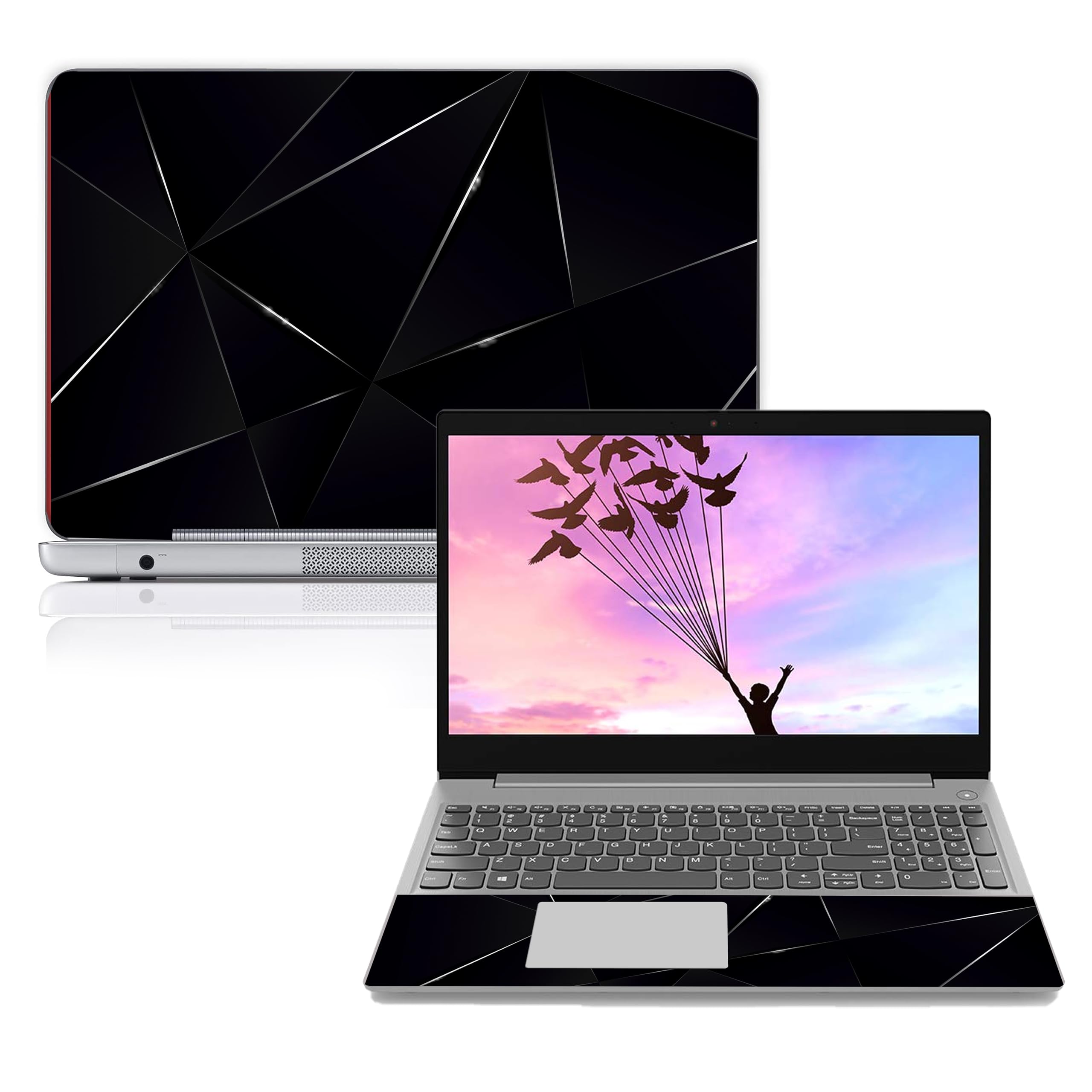 Paper Plane Design Laptop Skins Stickers (15.6 Inches) d450-image-37