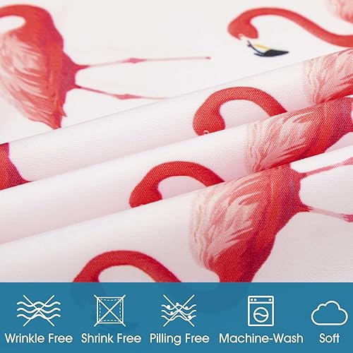 Miniatura 4 de BYSURE Juego de sábanas de Navidad estampadas de Winter Cabin de 6 piezas (tamaño Queen, 4 fundas de almohada y 1 sábana bajera y 1 sábana