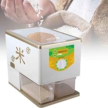 Automatic Rice Milling and Hulling Machine, 350W Electric Huller for Home Use, Rice Bran Separator for Healthy Cooking, 220V