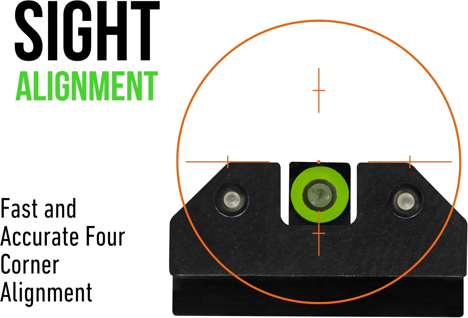 XS SIGHTS R3D Tritium Night Sight Green for Canik TP9 SF, SFX, SF Elite, & SC (Will Not fit the SFX Rival Series or Mete Series), Front and Rear Glow in The Dark Tritium for Tactical Applications