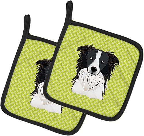 Caroline's Treasures BB1303PTHD - Juego de soportes para ollas de cocina, resistentes al calor, almohadillas calientes para horno, para hornear,