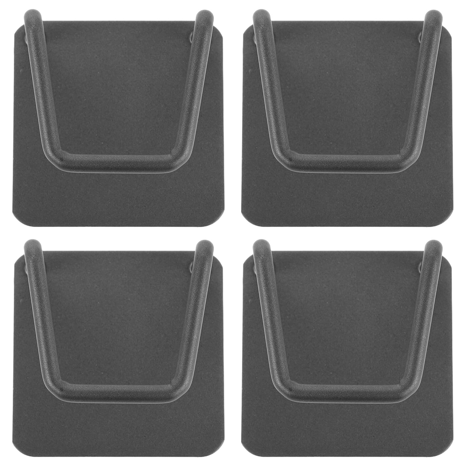 4 soportes para báscula de baño - Soporte de pared autoadhesivo para báscula inteligente - Organizador multiusos para baño y dormitorio