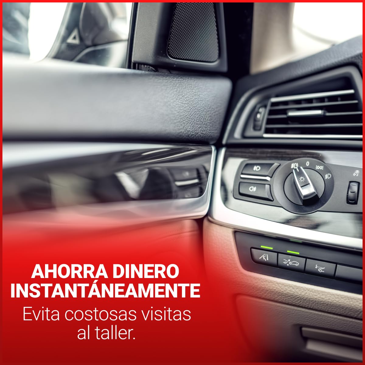 AlpAC 5in1 Kit Recarga Aire Acondicionado R134a (2x Latas + Manguera) – Gas Sustituto incl. sellador, aceite, UV y deshumidificador – Coches hasta 2016