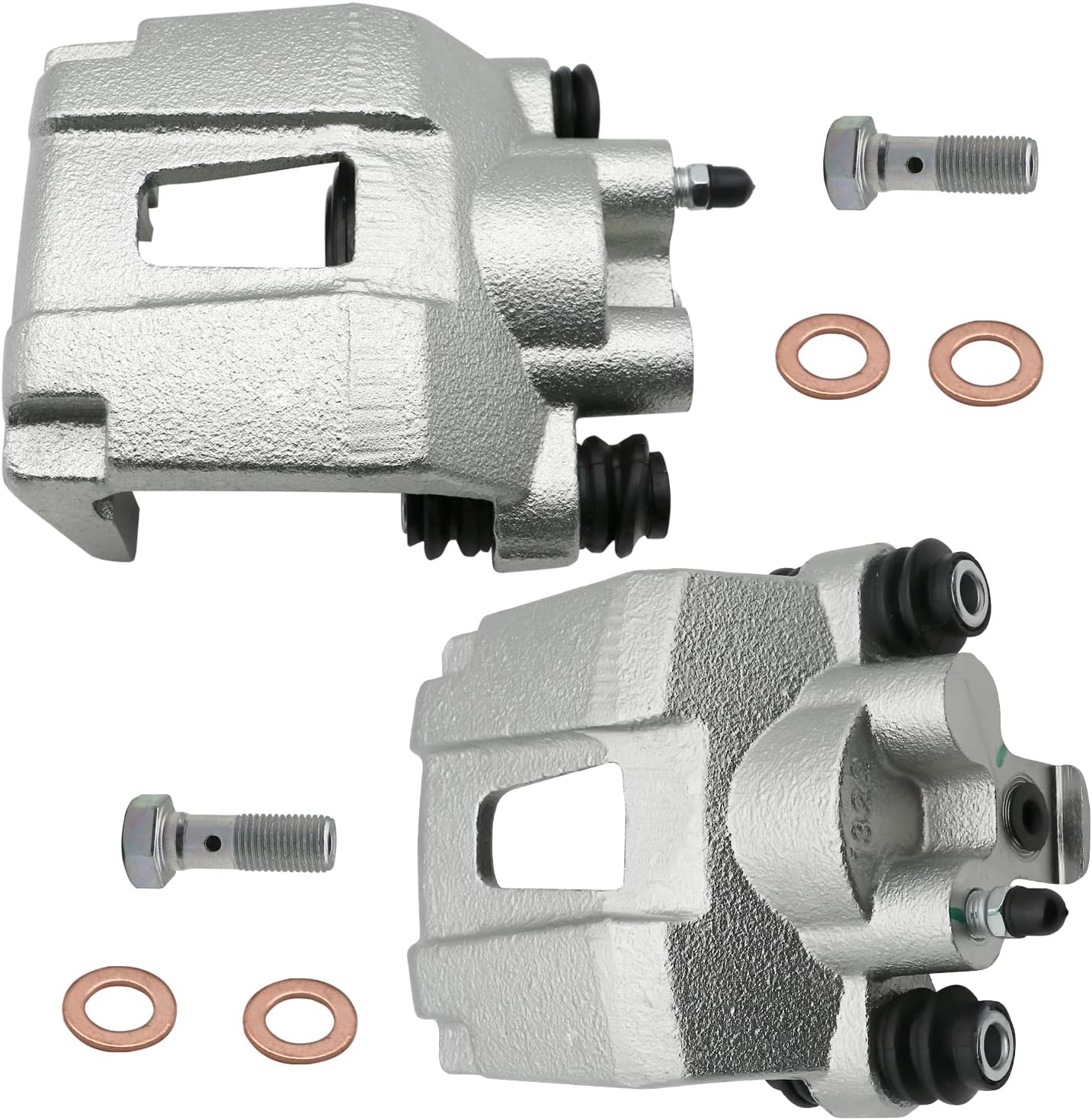 Chefull 2PCS Rear Brake Calipers Assembly 18-4754 18-4755 Driver and Passenger Side Replacement for Ford Explorer Sport Trac Mercury Mountaineer Lincoln Aviator Jeep TJ Wrangler 2003-2007 Liberty