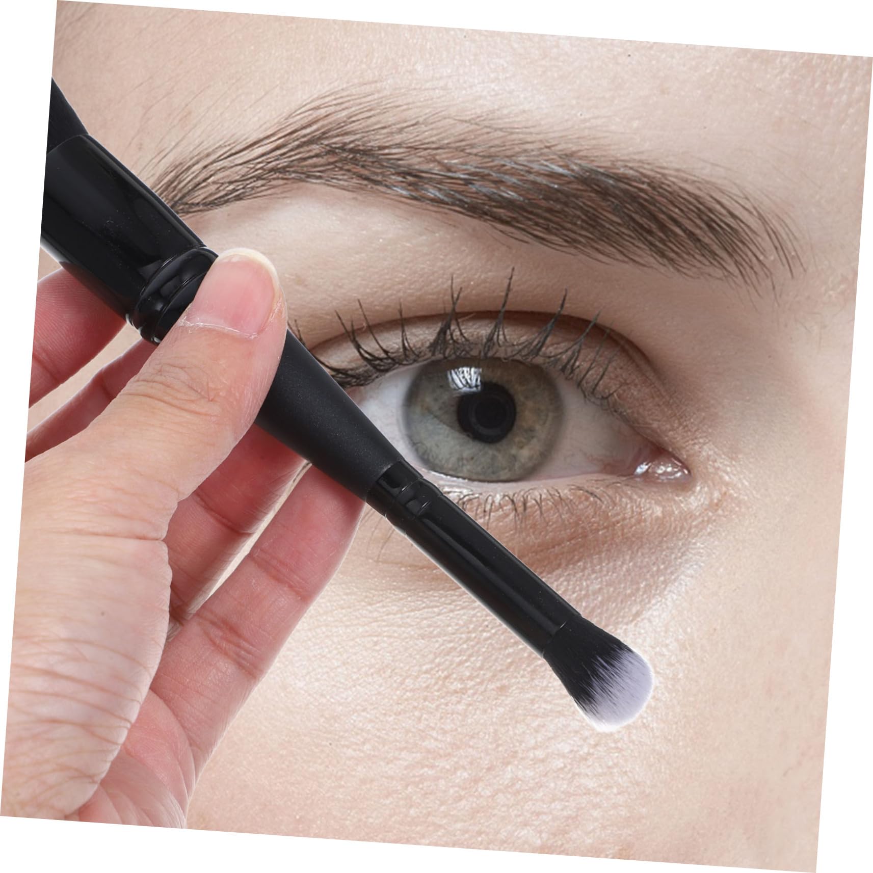 FOMIYES Foundation Brush for Women Double-ended Makeup Applicator Portable Liquid Foundation Brush Set