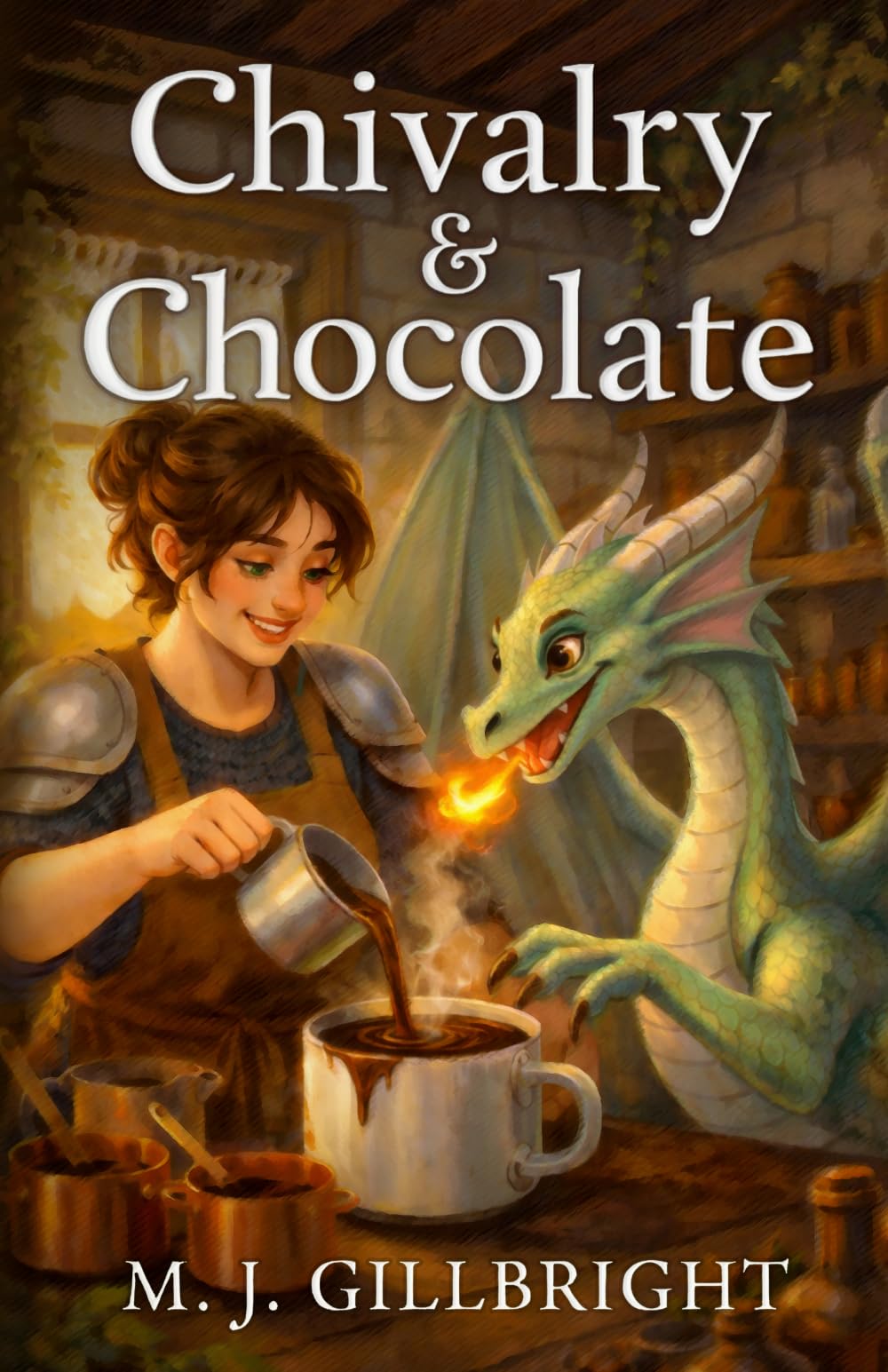 Chivalry & Chocolate: A Cozy Fantasy of Dragons and Desserts: 1 (The Neapolitan Ice Cream Sisters)