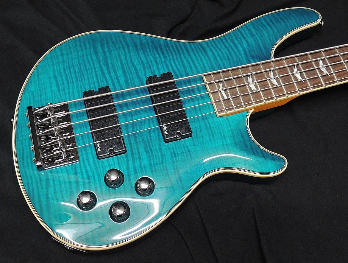 Amazon | Schecter AD-OM5-EXT TOB シェクター エクストリームシリーズ トランスオーシャンブルー エレキベース  5弦ベース アウトレット | エレキベース | 楽器・音響機器