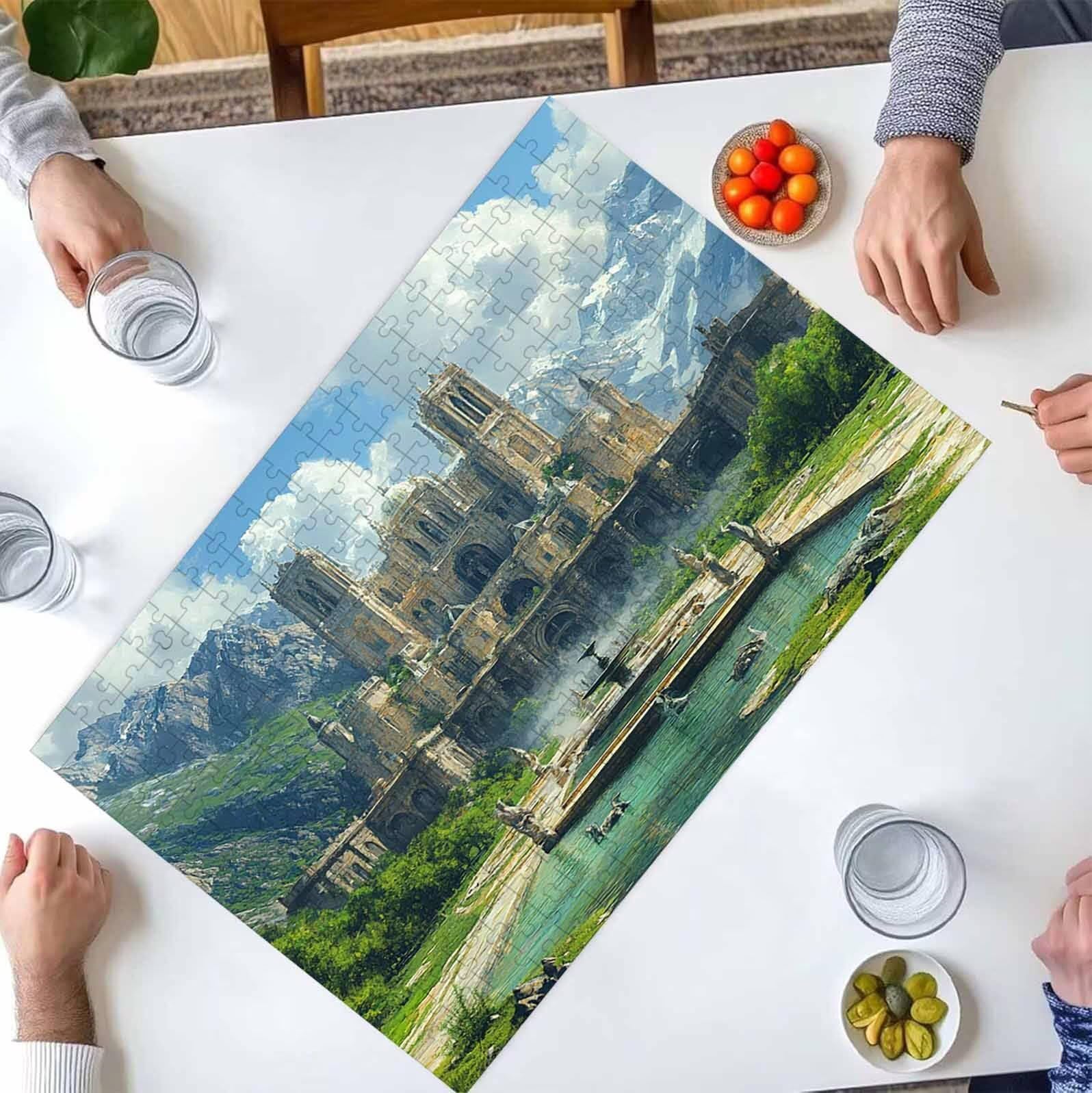 Puzzle dla dorosłych 6000 sztuk żółte niebo 179 x 105 cm Puzzle dla dorosłych Gra edukacyjna Wyzwanie Zabawki 6000 sztuk Pzzles dla dzieci, DIY Pzzle do dekoracji wnętrz PjY1080 7-W