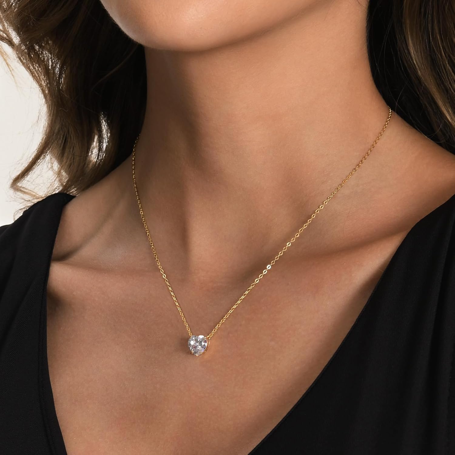 Heart Necklace Birthday Gifts for Women, Pendant Necklaces for Mom Wife Sister and Girlfriend, 20th 30th 40th 50th Birthday Jewelry Gifts for Her Mother Daughter and Best Friend - Image 8