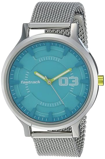 Fastrack Analog Blue Dial Womens Watch NM6166SM01/NN6166SM01