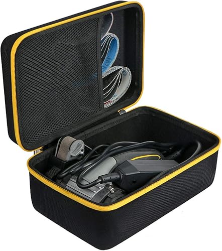 Khanka Estuche de viaje rígido de repuesto para afilador de cuchillos y herramientas Work Sharpener/Ken Onion Edition (cremallera amarilla)