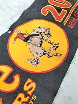 入手困難 Lee デニムバナー インディゴ Lee riders タペストリー ◇ 90s Lee RIDERS デニム バナー ヴィンテージ タペストリー