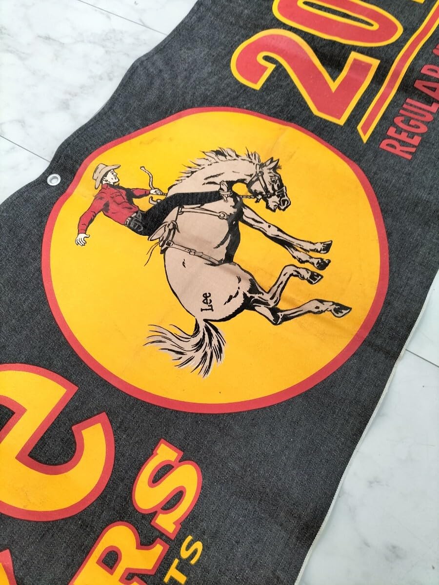 入手困難 Lee デニムバナー インディゴ Lee riders タペストリー 入手困難 Lee デニムバナー インディゴ Lee riders タペストリー
