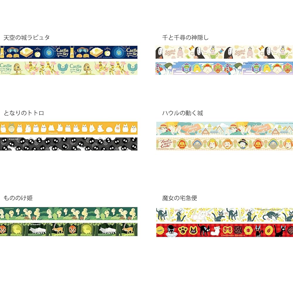 【非売品】千と千尋の神隠し マスキングテープ Amazon.co.jp: 千と千尋の神隠し マスキングテープ ジブリが
