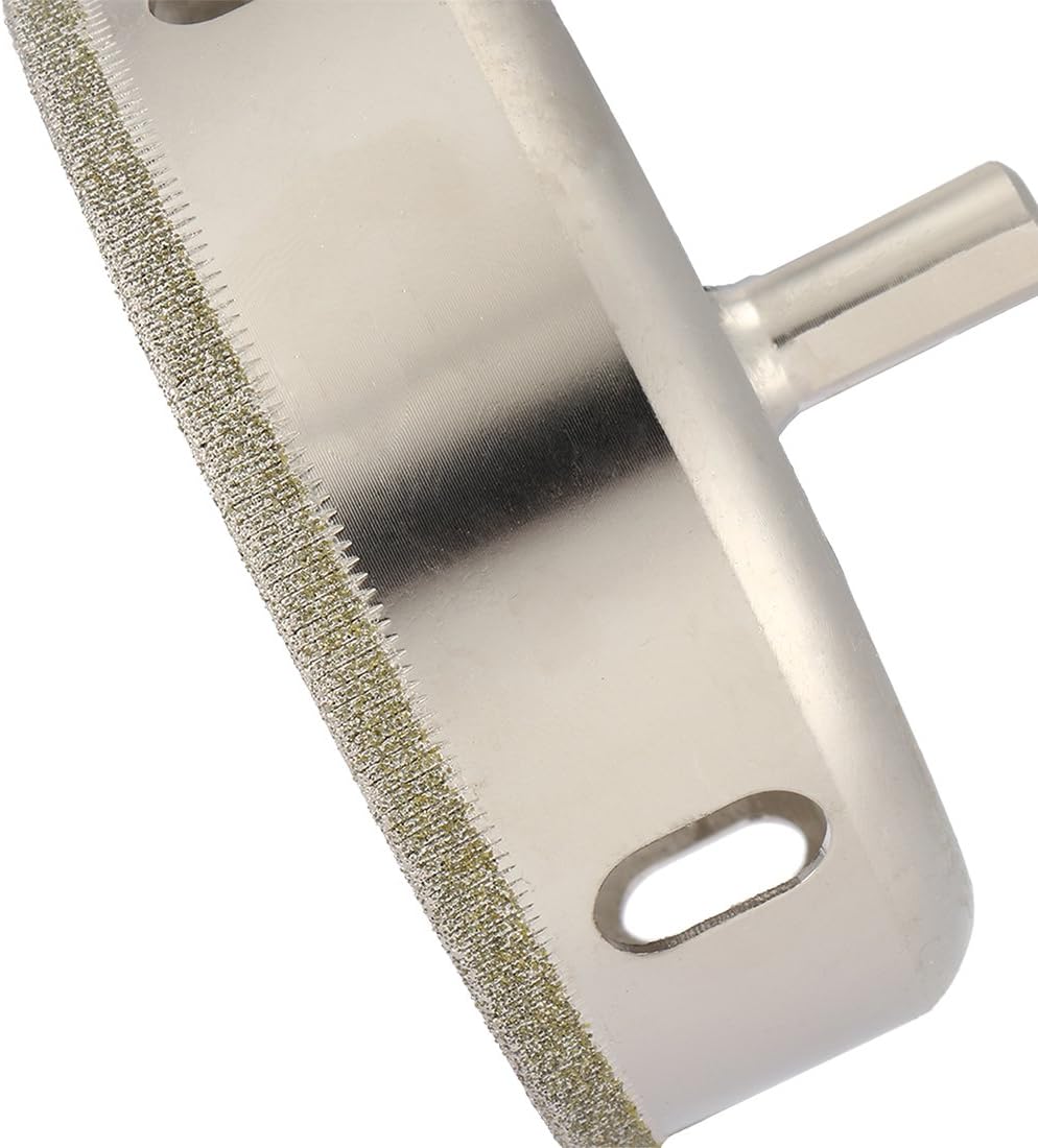 uxcell 115mm Diamond Coated Glass Hole Saw Drill Bits for Ceramic Tile Marble Rock Porcelain Bottles Pots Brick