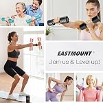 EAST MOUNT Dumbbell réglable pour les femmes 5lb Ensemble de dumbbells 2, 4 en 1 Ensemble de petites ampoules 2lb 3lb 4lb 5lb Poids libres