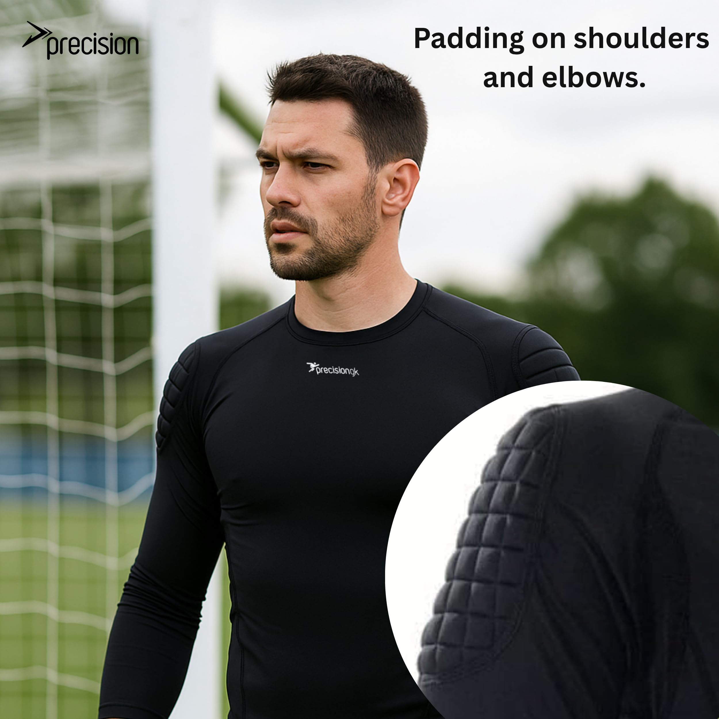 Precision Padded Baselayer Gk Shirt Adult Camiseta Unisex Adulto